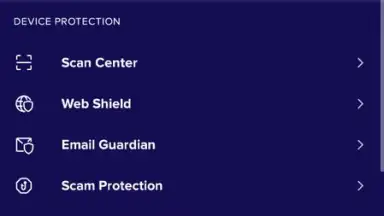 Captura de tela de Avast Antivirus & Security 4