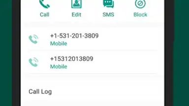 Captura de tela de Chkon Call ID 3