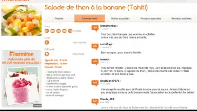 Captura de tela de Marmiton 11
