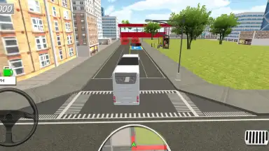 Captura de tela de City Coach Bus Simulator 3D: New Bus Games Free 2