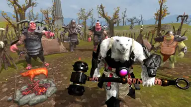 Captura de tela de Angry Bear Fighter 2