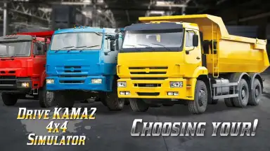 Captura de tela de Drive KAMAZ 4x4 Simulator 1