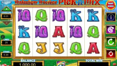 Captura de tela de Rainbow Riches Slot 1