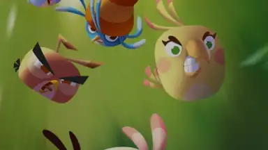 Captura de tela de Angry Birds Stella Launcher 1