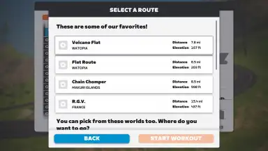 Captura de tela de Zwift 5