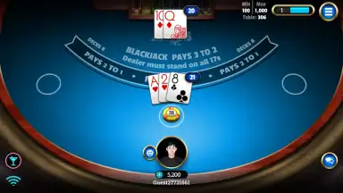 Captura de tela de BlackJack 21 11