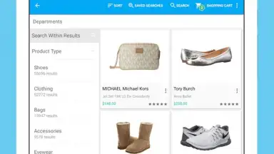 Captura de tela de Zappos 8