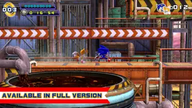 Captura de tela de Sonic 4 Episode II THD Lite 5