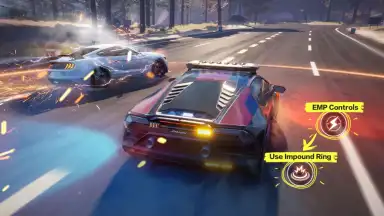 Captura de tela de Need for Speed Mobile 4