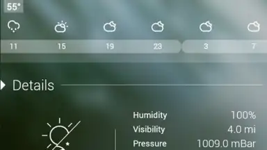 Captura de tela de GO Weather Forecast and Widgets 2
