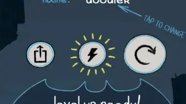 Captura de tela de Doodle Jump DC Super Heroes 1