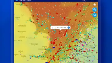 Captura de tela de MarineTraffic 10