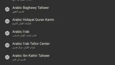 Captura de tela de Quran Android 5
