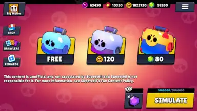 Captura de tela de Box Simulator for Brawl Stars 17