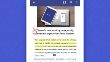 Captura de tela de PDFelement - PDF Reader and Annotator 5