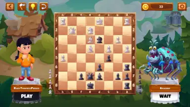 Captura de tela de Chess Adventure 3