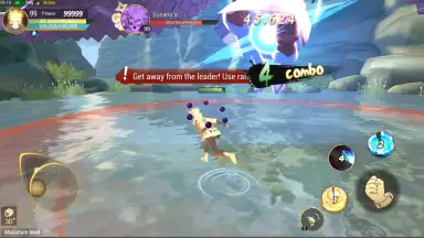 Captura de tela de Naruto: Slugfest 2