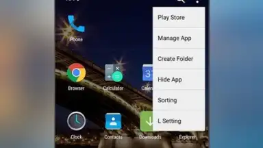 Captura de tela de L Launcher 6