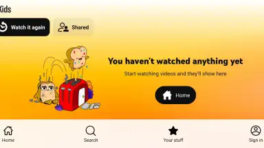 Captura de tela de YouTube Kids 5