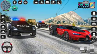Captura de tela de Police Thief Games: Cop Sim 4