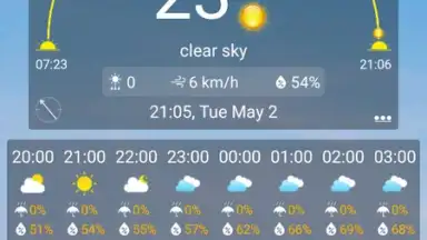 Captura de tela de Weather Forecast 2