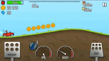 Captura de tela de Hill Climb Racing 10
