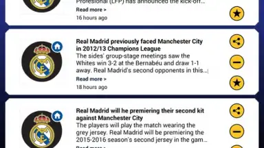 Captura de tela de Real Madrid Official Keyboard 8
