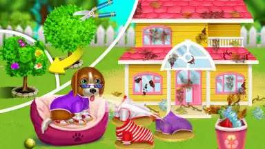 Captura de tela de Home Clean - Design Girl Games 24