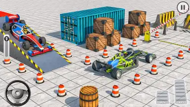 Captura de tela de Modern Car Parking Car Driving Games 5