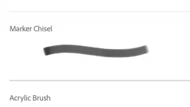 Captura de tela de Adobe Photoshop Sketch 9