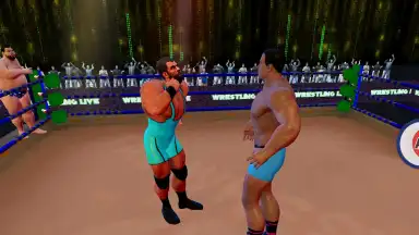 Captura de tela de Tag Team Wrestling Games: Mega Cage Ring Fighting 1