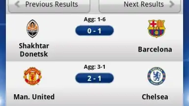 Captura de tela de UEFA Champions League 3