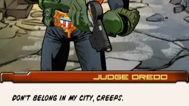 Captura de tela de Judge Dredd Crime Files 4