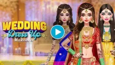 Captura de tela de Indian Wedding Dress up games 1