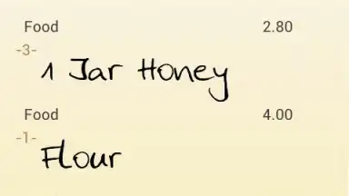 Captura de tela de OI Shopping list 3