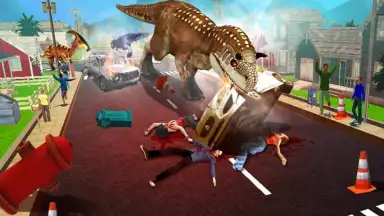 Captura de tela de Big Dinosaur Simulator 4