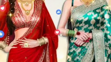 Captura de tela de Fashion Dress Up Wedding Games 4