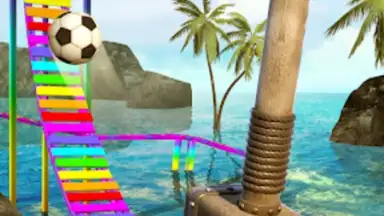 Captura de tela de Sky Rolling Balls 3D 2