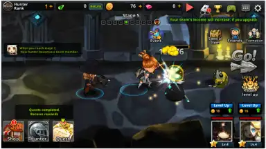 Captura de tela de Dungeon Breaker! Heroes 6