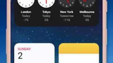 Captura de tela de Color Widgets 15