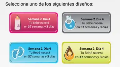 Captura de tela de Semanas Embarazo 3