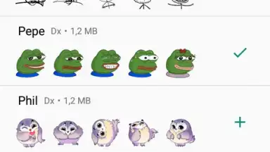 Captura de tela de Stickers WhatsApp 5