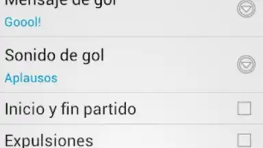 Captura de tela de Goals Messenger 2