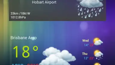 Captura de tela de Au Weather Free 1