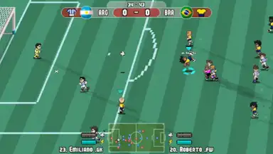 Captura de tela de Pixel Cup Soccer - Lite 4