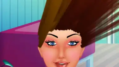 Captura de tela de Hair Salon for Girls 3