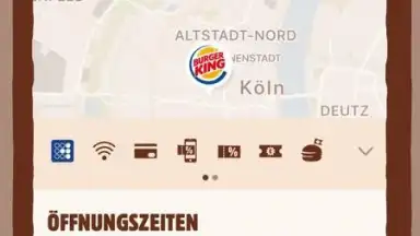 Captura de tela de Burger King Deutschland 5