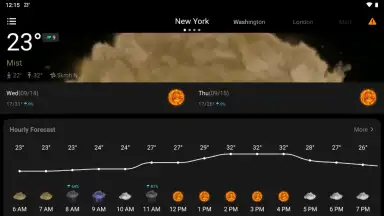 Captura de tela de WeaSce Weather 13