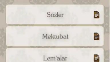 Captura de tela de Risale-i Nur 4