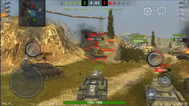 Captura de tela de Tanks Blitz 4